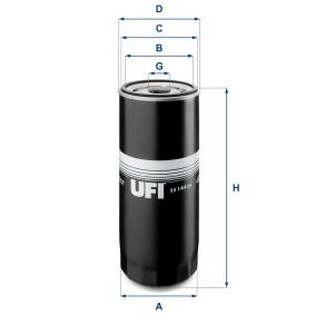 UFI 231440 Oljefilter Volvo Penta D