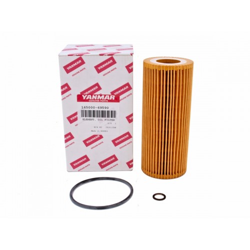 Yanmar Orginal Oljefilter 165000-69590 4BY, 4BY2, 6BY, 6BY2