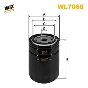 Oljefilter WIX FILTERS WL7068