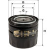 Wix Oljefilter WL7135 Bukh