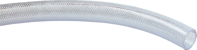 Slange PVC polyesterarmert Klar 8mm