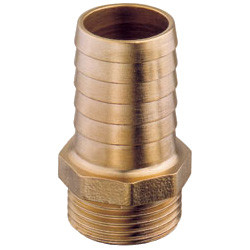 Slangekopling han messing 3/8 x 15 mm