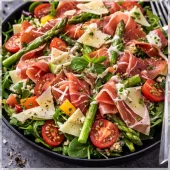 Salat med serrano