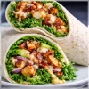 Wrap med BBQ kylling og aioli