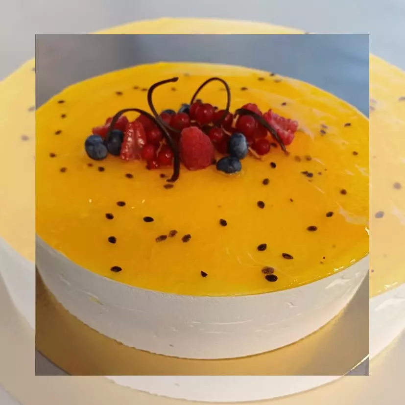 Pasjonsfrukt ostekake