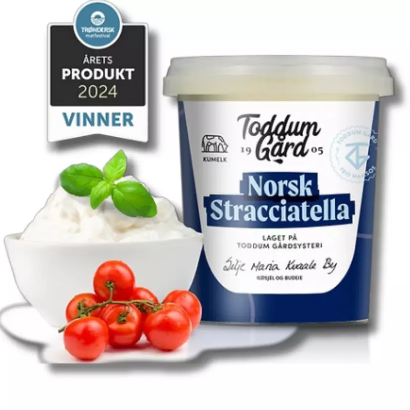 Norsk Stracciatella Toddum Gård