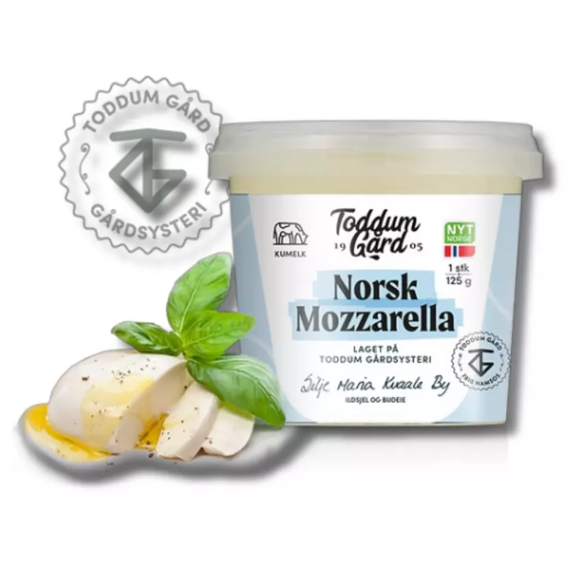 Norsk Mozzarella Toddum Gård