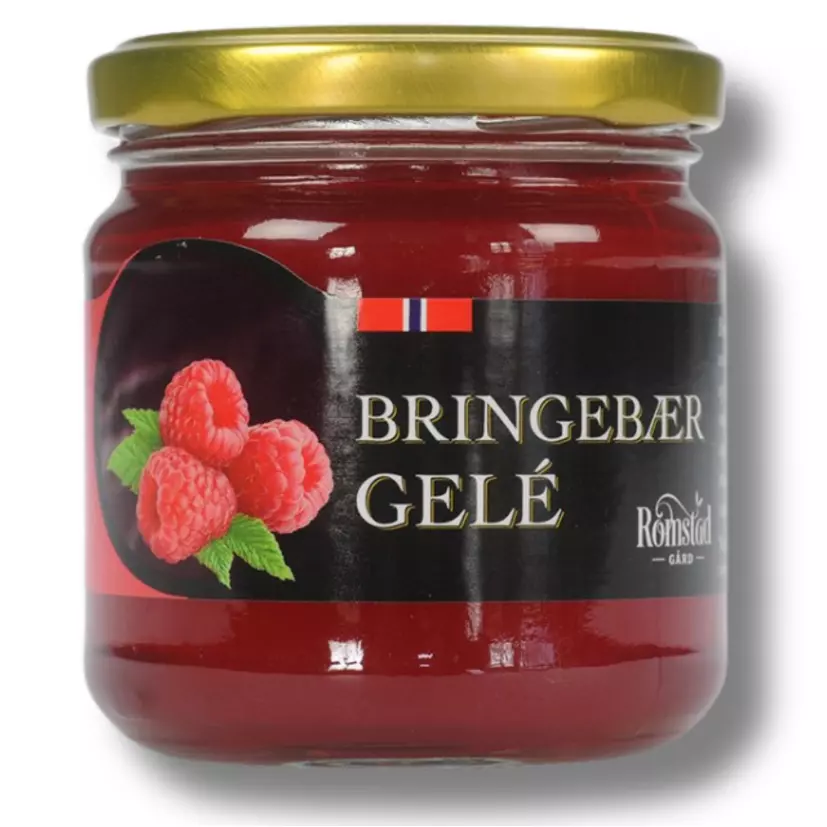 Bringebærgele Romstad