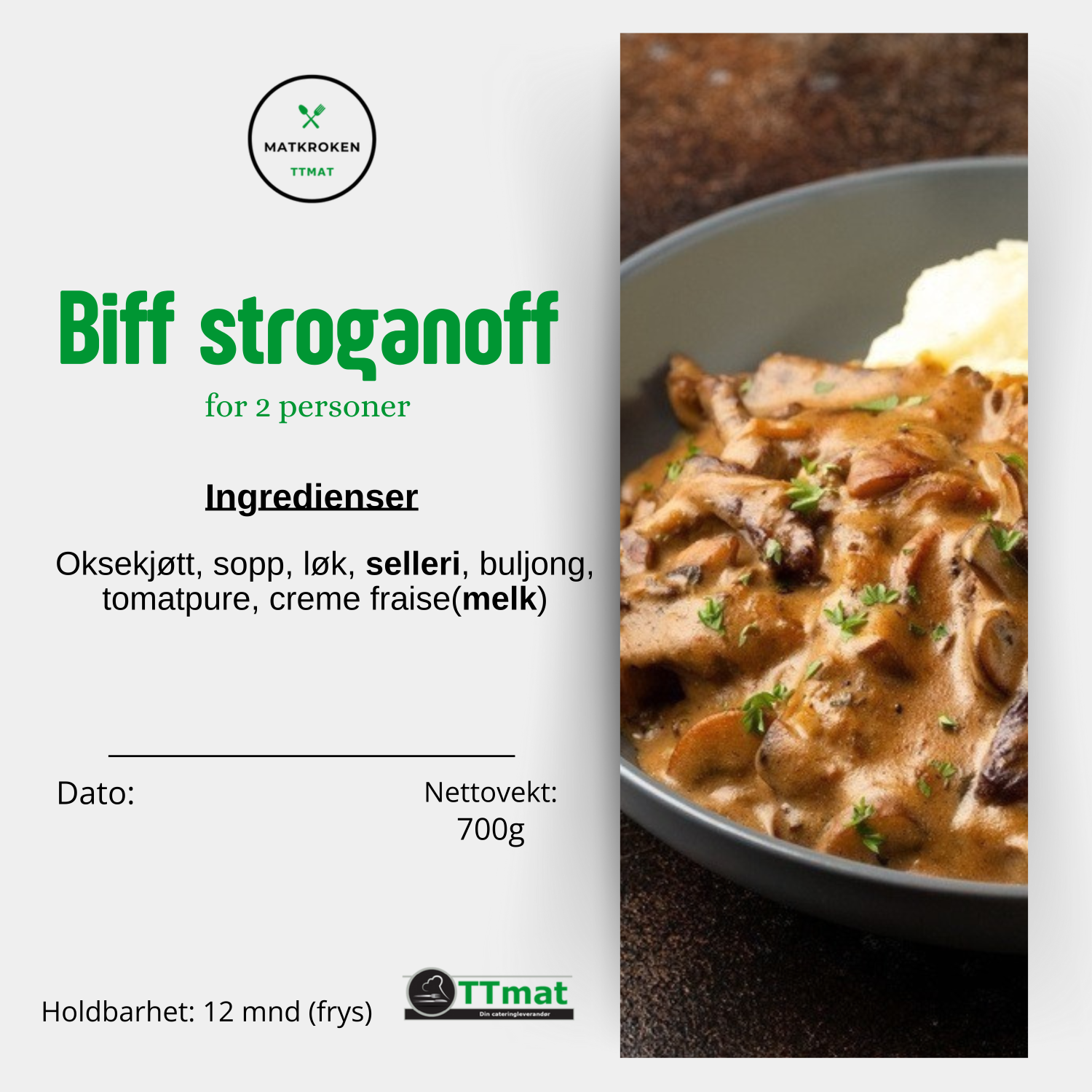 Biff stroganoff