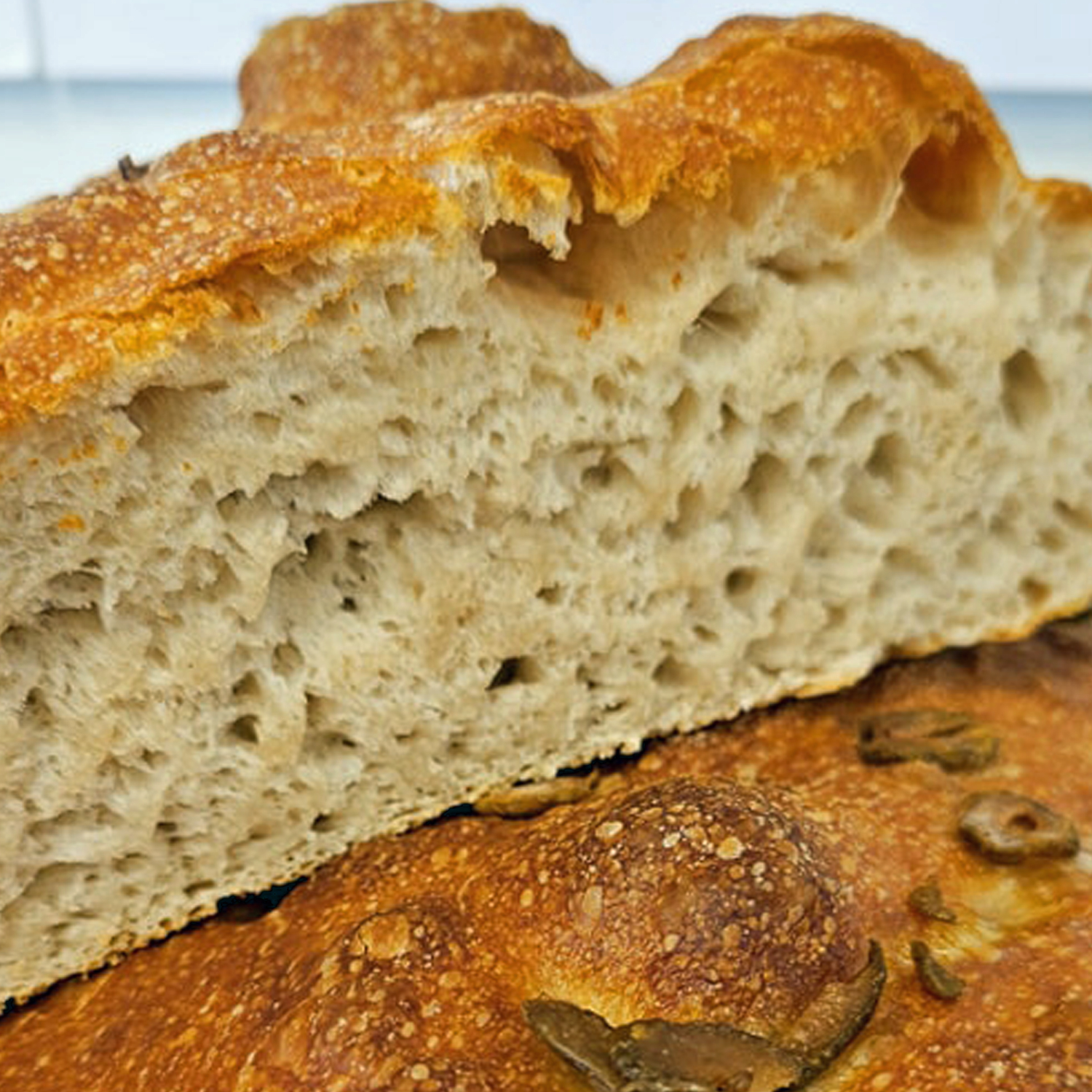 Surdeigsfocaccia