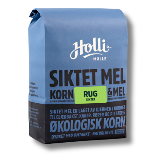 Holli siktet mel Rug