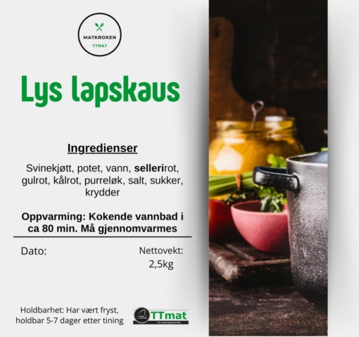 Lys lapskaus