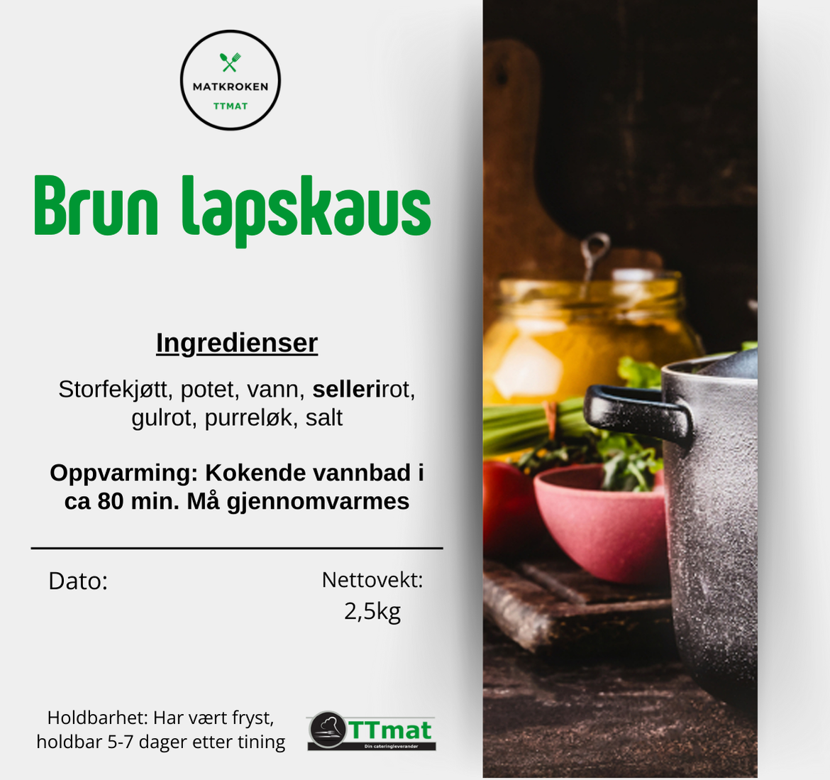 Brun lapskaus