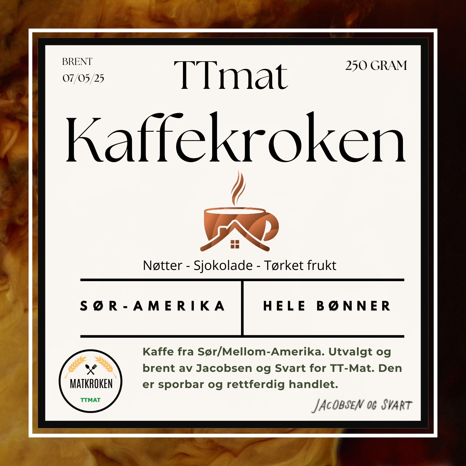 Kaffekroken hele bønner