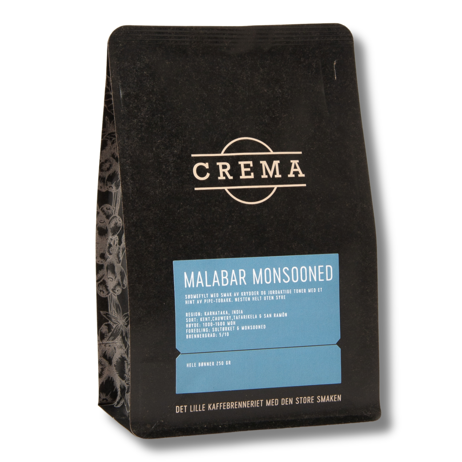Malabar Espresso Hele bønner Crema