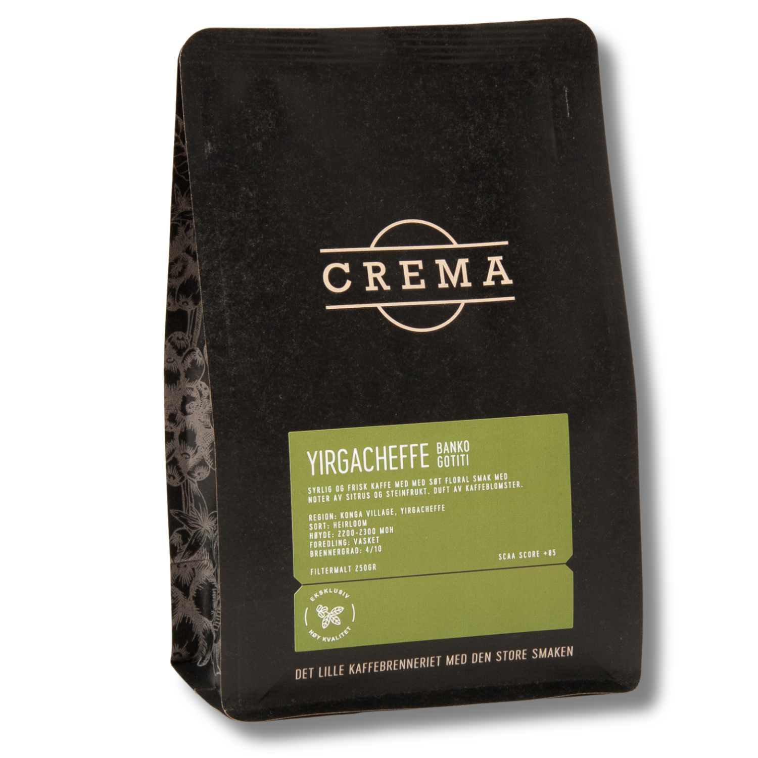 Yirgacheffe Filtermalt Crema