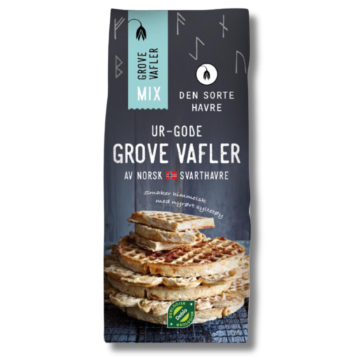 Grove vafler Den sorte havre