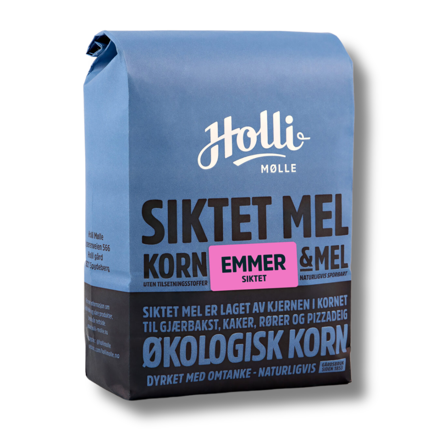 Holli siktet mel Emmer