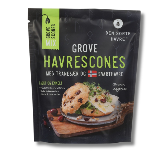 Havrescones Den sorte havre