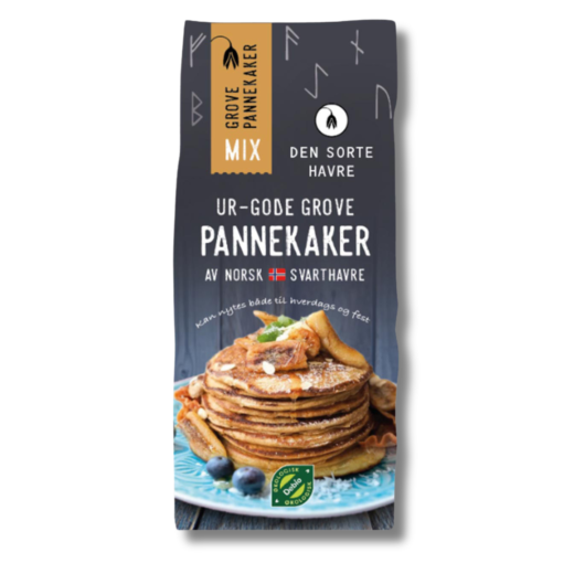 Grove pannekaker Den sorte havre