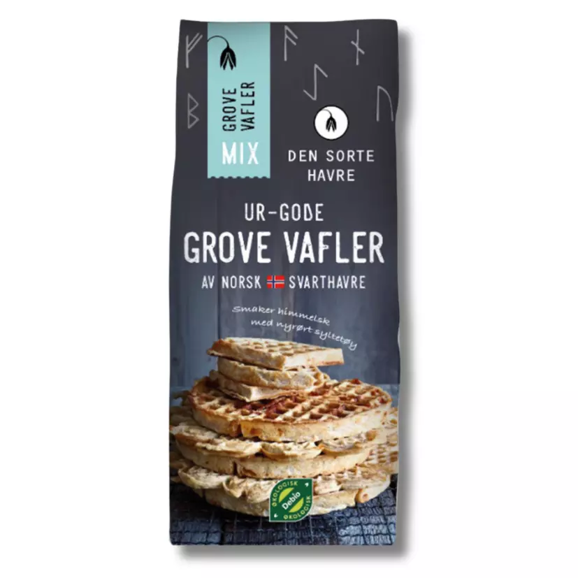 Grove vafler Den sorte havre