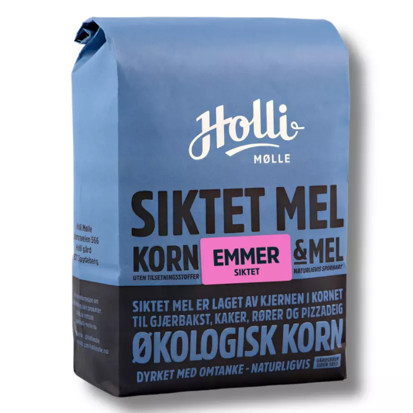 Holli siktet mel Emmer