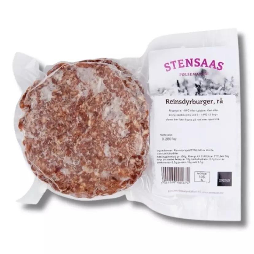 Reinsdyrburger fra Stensaas