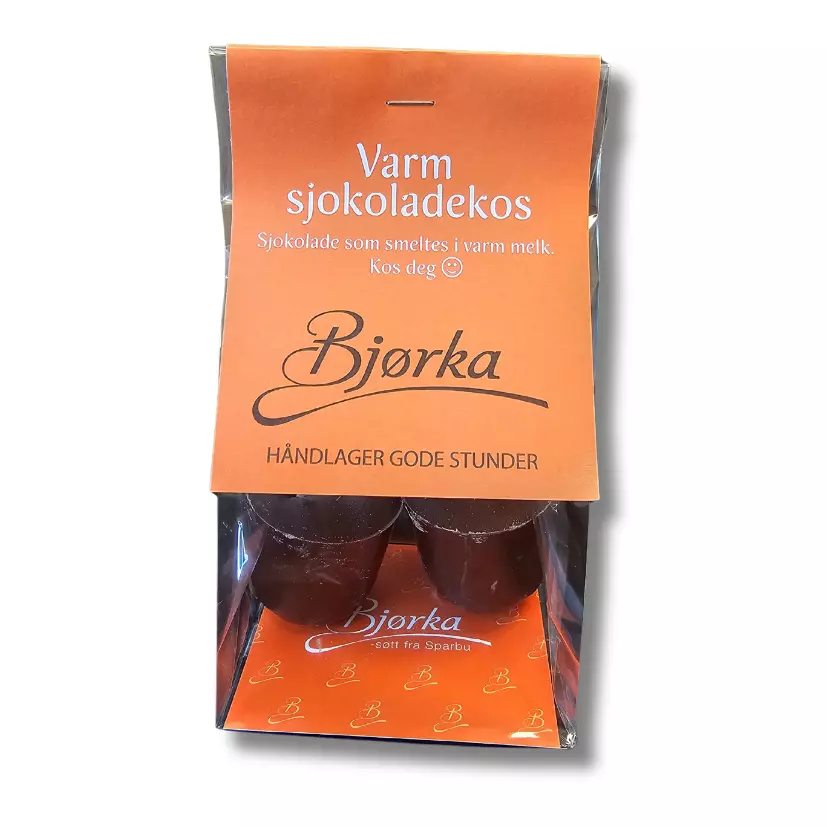 Varm sjokoladekos fra Bjørka