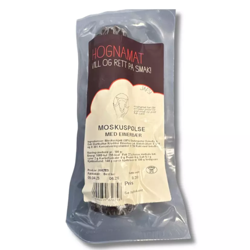 Moskuspølse fra Hognamat