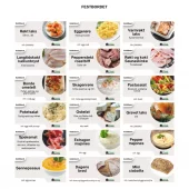 Merkelapper koldtbord