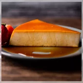 Karamellpudding - hel form