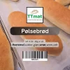 Pølsebrød 6 stk fra TTmat