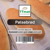 Pølsebrød 6 stk fra TTmat