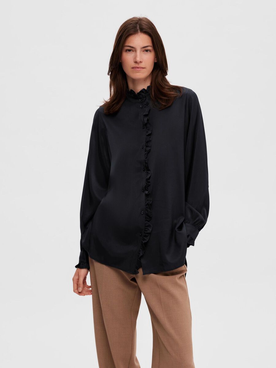 SLF Martina LS Ruffled Shirt