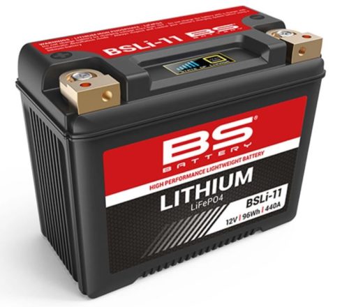 BS Battery Lithium 440cca 12V 96Wh 165-86-130  +/-