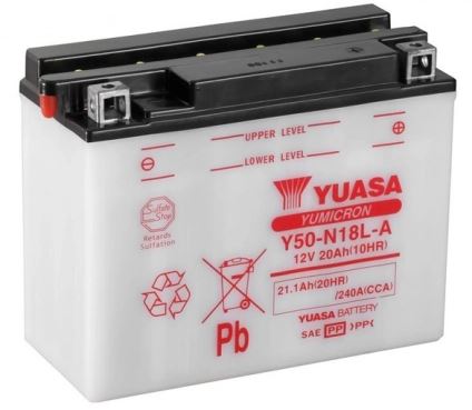 YUASA BATTERI  (CP) m/syre pakke