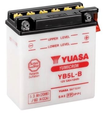 YUASA BATTERI (CP) m/syre beholder