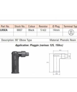 L 05 EA NGK PLUGGHETTE 90g