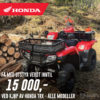 HONDA TRX520FE / TRX520FA6 utstyrspakke