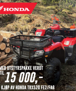 HONDA TRX520FE / TRX520FA6 utstyrspakke