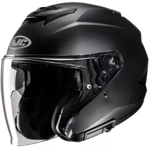 HJC i31 Halvhjelm m/solvisir Matt Black
