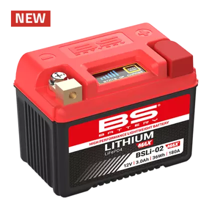 BS Battery Lithium 180cca 12V 24Wh 114-70-85 -/+