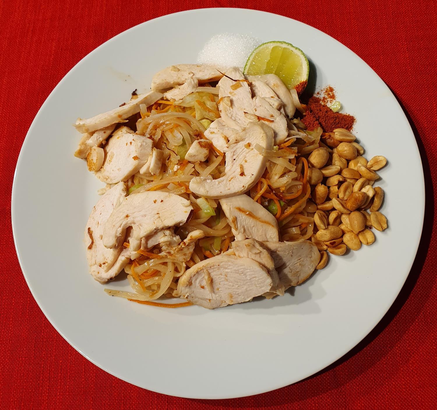 Pad Thai m/Kylling