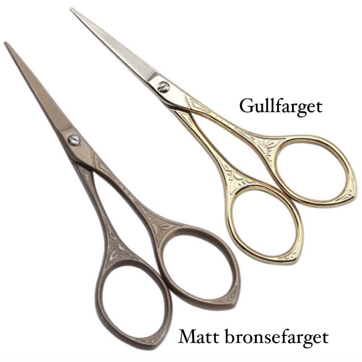 Liljeløv Saks Matt bronse