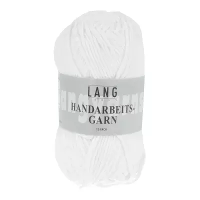 Handarbeitsgarn 0601 White