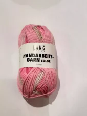 Handarbeitsgarn Color 0065 Fuchsia/rose/beige printed