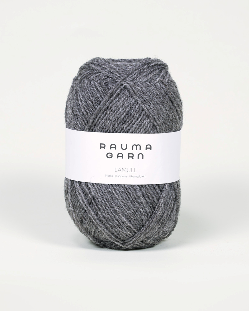 Lamull 05 Mørk Gråmelert