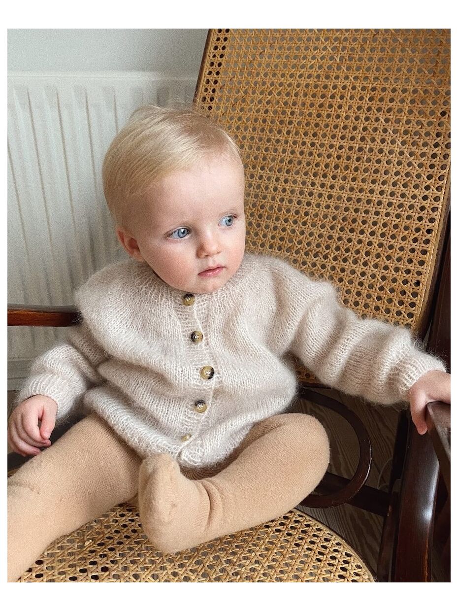 PetiteKnit Novice Cardigan Mini/ Mohair Edition