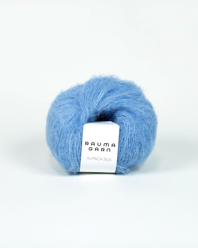 Alpaca Silk 1389 Himmelblå