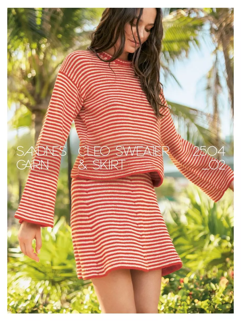 2504 Nr. 2 - Cleo Sweater & Skirt